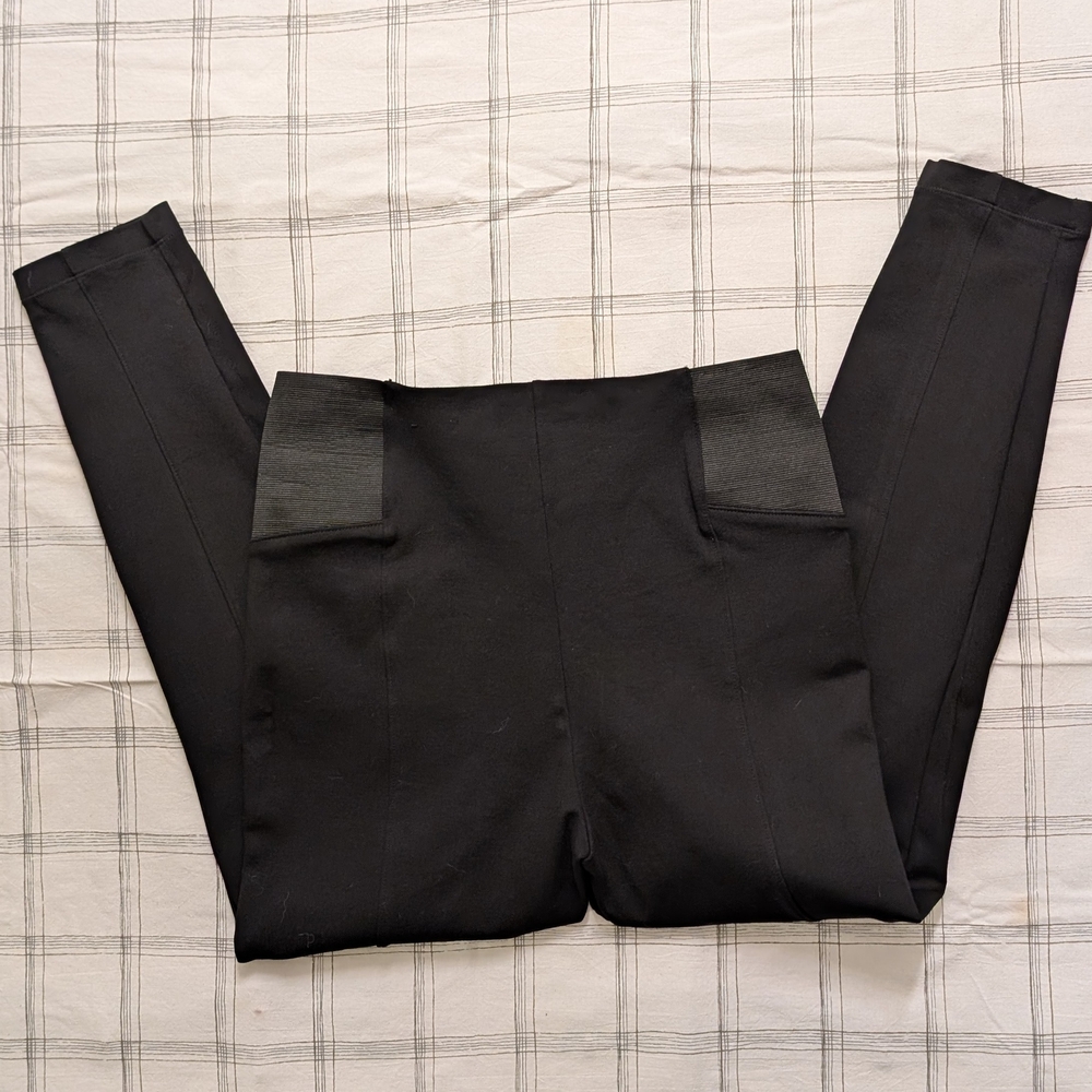 Reitmans The Modern Stretch Black Leggings Size Med Petite